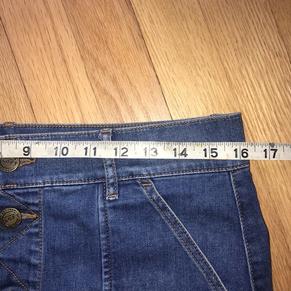 LOFT button-up Jean skirt - Picture 5 of 7